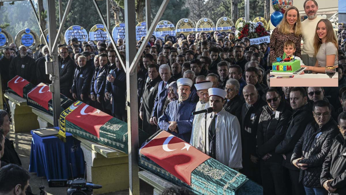 Keşanlı Güngör Ailesi, gözyaşlarıyla toprağa verildi